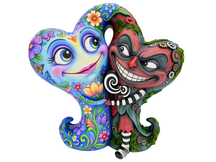 HB: Whimsy Valentine Heart Couple FuLL PERM