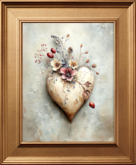 Tams - Wall Decor - Beige Heart