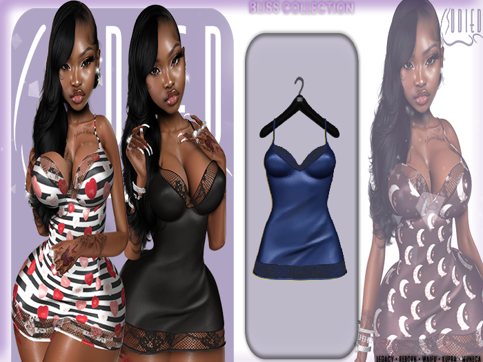 BODIED: Bliss Dress - Blue