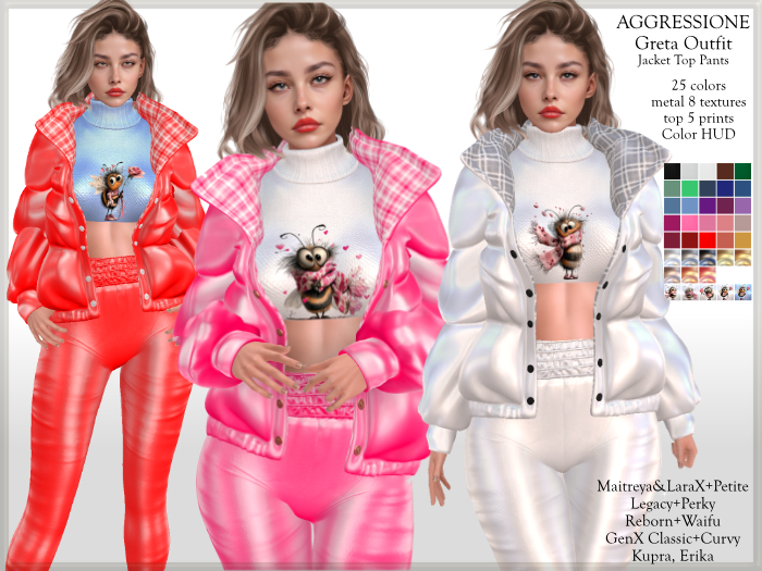 Aggressione Greta Outfit