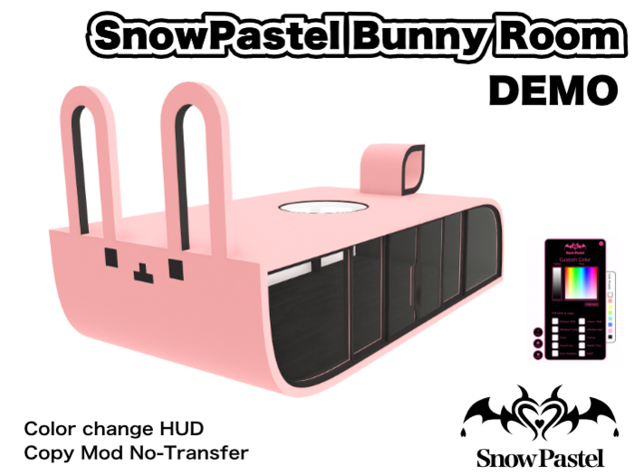 DEMO SnowPastel Bunny Room