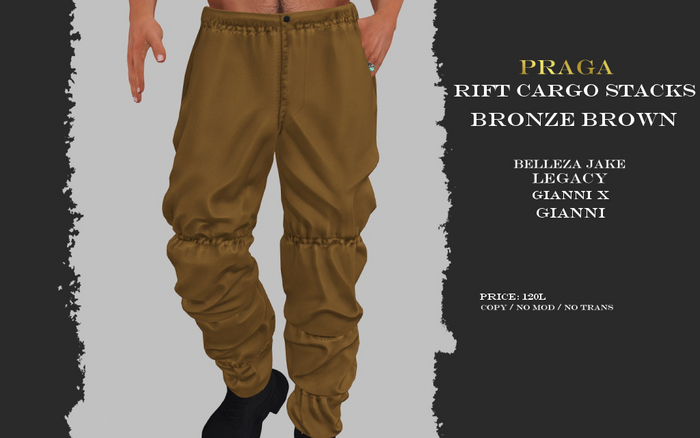 Praga Rift Cargo stacks - Bronze Brown
