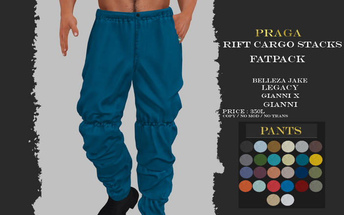 Praga Rift Cargo stacks - FATPACK