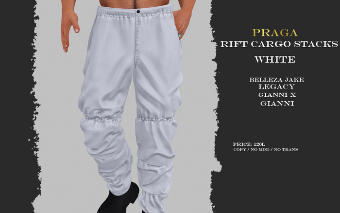 Praga Rift Cargo stacks - White