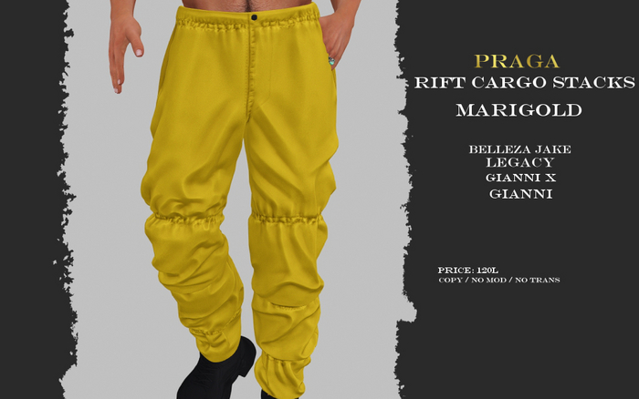 Praga Rift Cargo stacks - Marigold