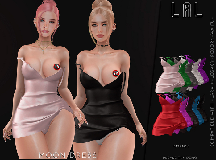-LAL-Moon  Dress [ FATPACK ]
