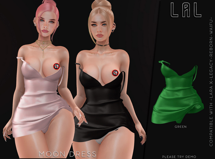 -LAL-Moon  Dress [  GREEN ]
