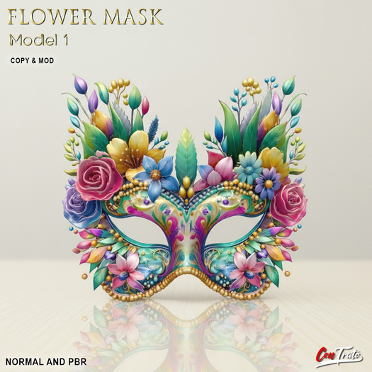 [ConTrato] Flower Mask Model 1