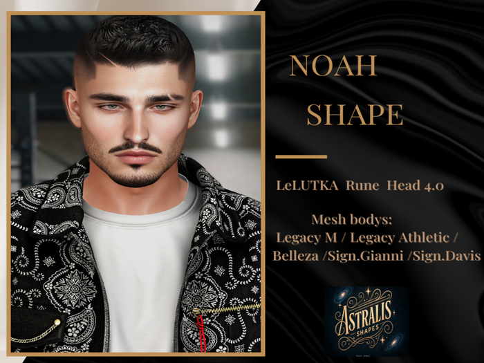 Astralis Shapes - NOAH SHAPE  LeLUTKA  RUNE  Head 4.0