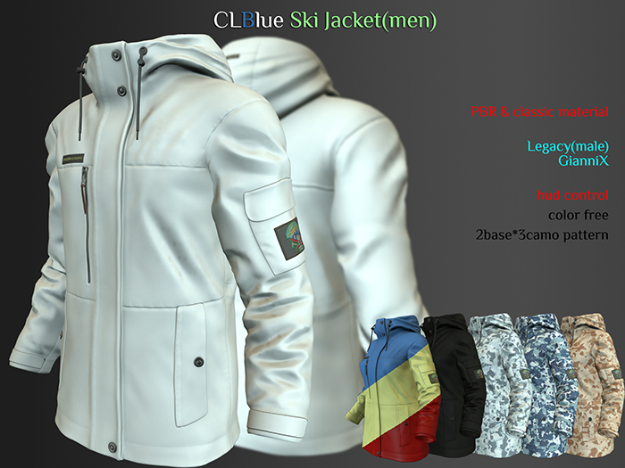 [demo]CLBlue-Ski Jacket(men)