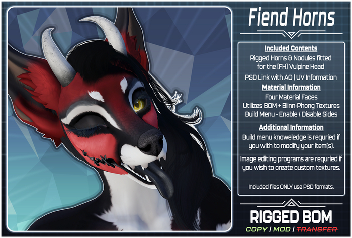 ⊹˚₊ Fiend Horns₊˚⊹