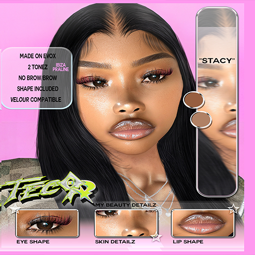 ![TEC9] STACY | VELOUR PRALINE