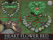 HEART FLOWER BED