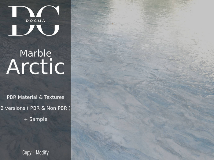 [Dogma] Arctic Marble PBR/NON PBR Fatpack