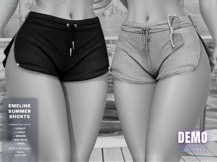 [LECASTLE] Emeline Summer Shorts *DEMO*