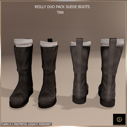 SAS - Reilly Tan Suede Boots 