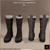 SAS - Reilly Tan Suede Boots 