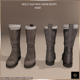 SAS - Reilly Nude Suede Boots  