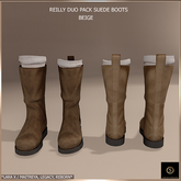SAS - Reilly Beige Suede Boots 