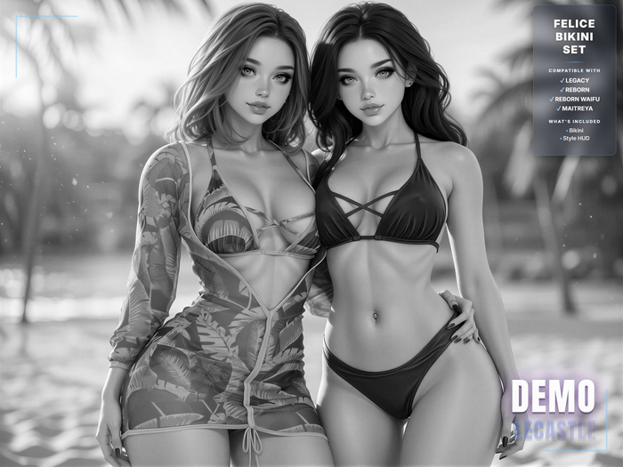 [LECASTLE] Felice Bikini Set *DEMO*