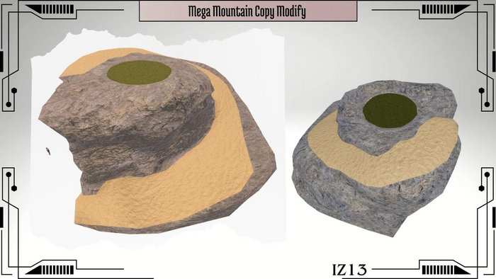 Mega Mountain Copy Modify