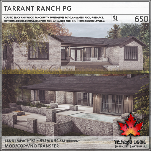 Trompe Loeil - Tarrant Ranch PG [mesh]