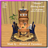 *Manor* Dining room