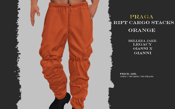 Praga Rift Cargo stacks - Orange