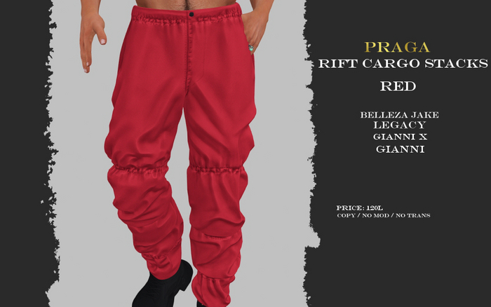 Praga Rift Cargo stacks - Red