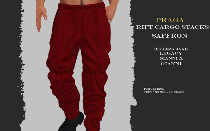 Praga Rift Cargo stacks - Saffron