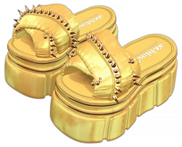 [BL] Foxy slides - latex // honey