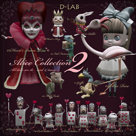 02 D-LAB ALICE 2 - 02Heart's Queen RARE