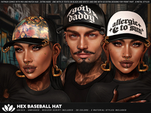 [BL] Hex baseball hat // extra HUD - patterns