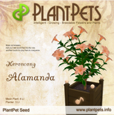 PlantPet Seed [Alamanda *Keroncong*]