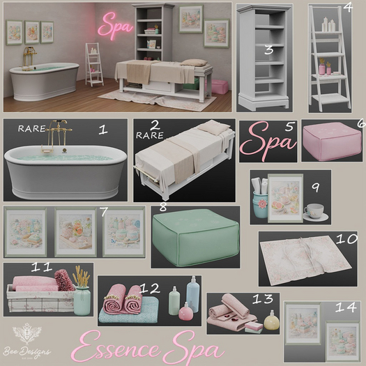 14 Bee Designs Essence Spa