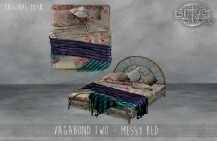 2 -DRD- Vagabond Two - Messy Bed - RARE