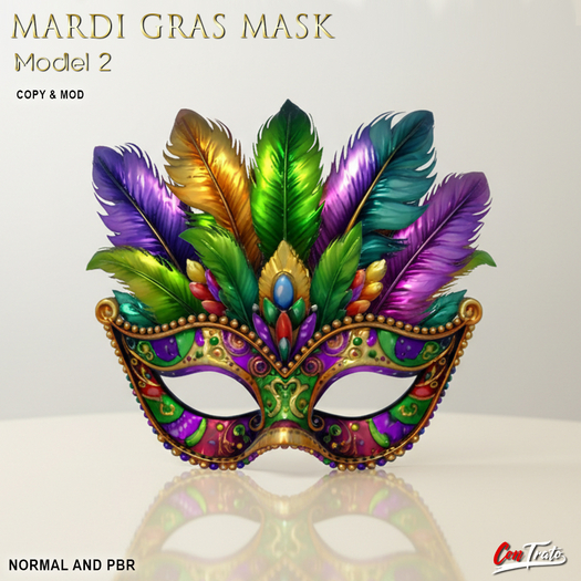 [ConTrato] Mardi Gras Mask Model 2