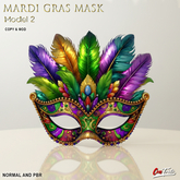 [ConTrato] Mardi Gras Mask Model 2