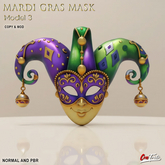 [ConTrato] Mardi Gras Mask Model 3