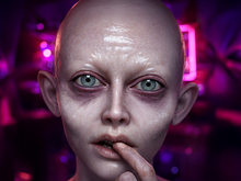 ZORA BEAUTY - GOLUMA SKIN - LELUTKA EVOX - GRAY ALIEN