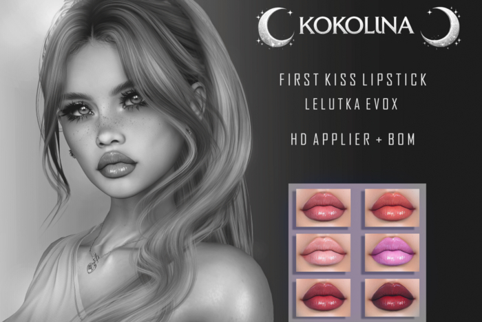 Kokoluna - First Kiss Lipstick DEMO