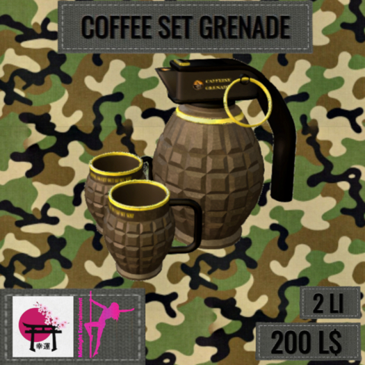 Coffee Set Grenade