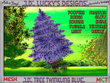 .:LD:. Tree Twinkling Blue:.