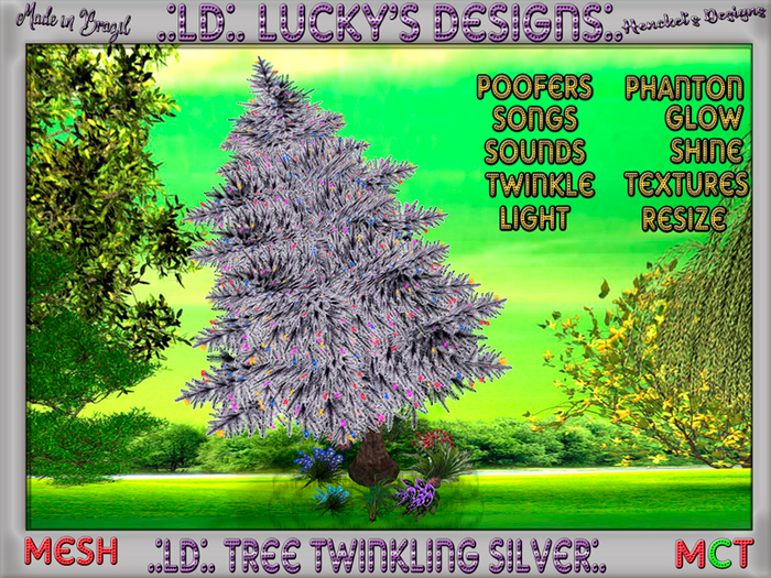  .:LD:. Tree Twinkling Silver:.