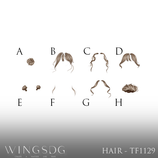 WINGS-HAIR-TF1129 Fatpack (Pack)