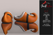 Elf Slippers Mens Orange