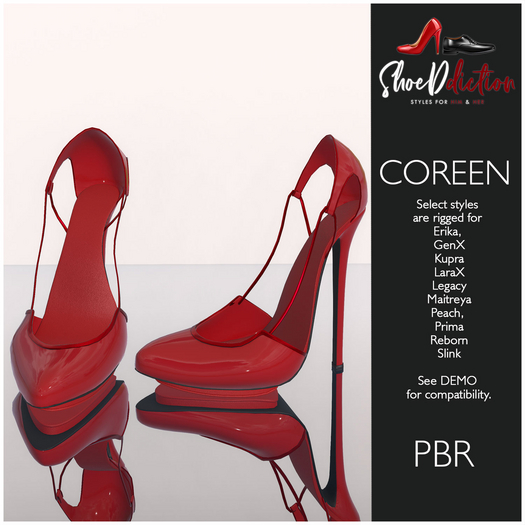 Coreen Shoe Red PBR