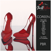 Coreen Shoe Red PBR