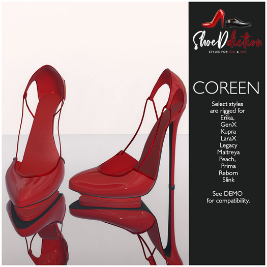Coreen Shoe Red