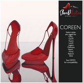 Coreen Shoe Red